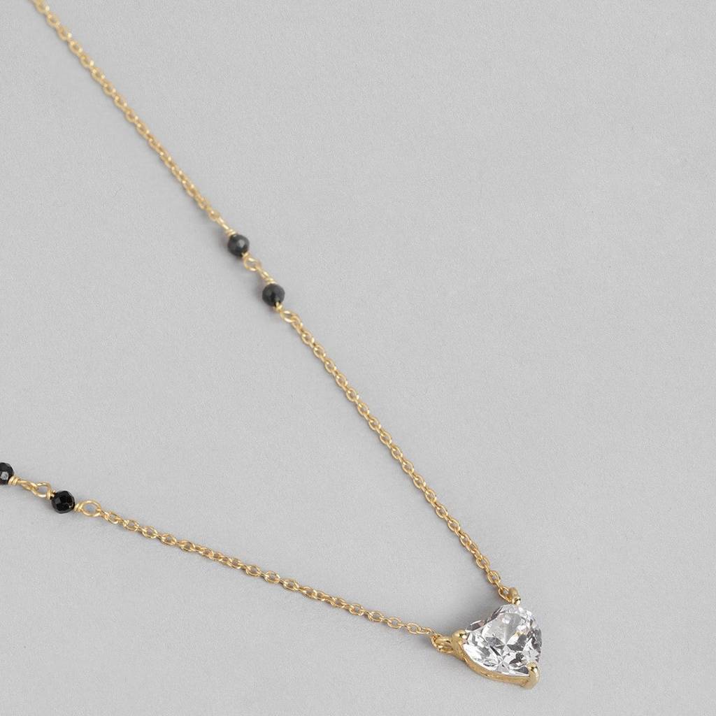 Golden Bond Gold Plated 925 Sterling Silver Mangalsutra : MGS-10047-G