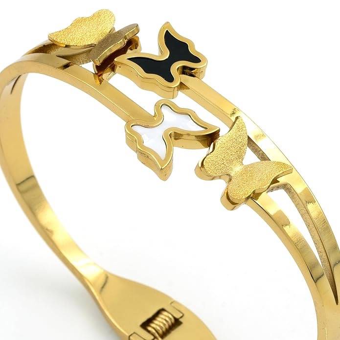 Gold Plated Charm Bracelet For Women : HSPS60MB0918