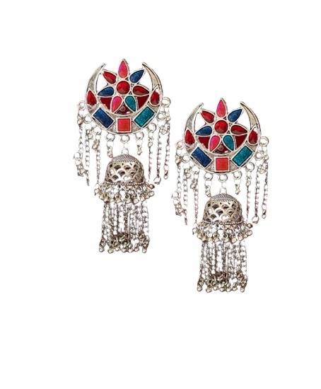 Alankar Oxidized Jhumka : DRJ11781H