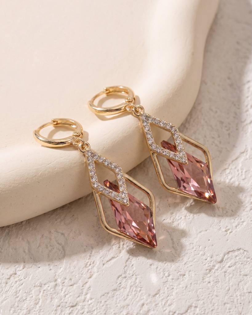 Modern Abstract Dangle Anti Tarnish Korean Earrings : KJ305