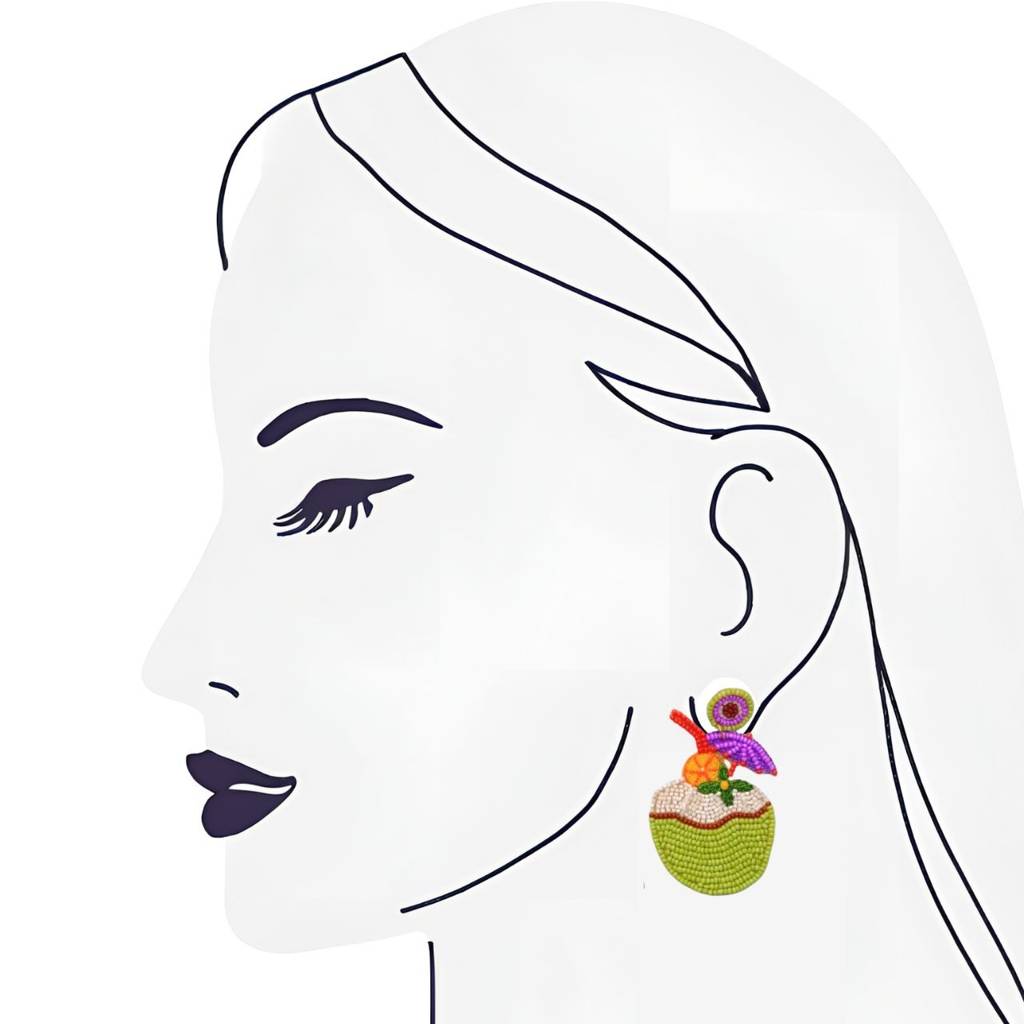 Cokotail Handmade Bead Earring : ER0123