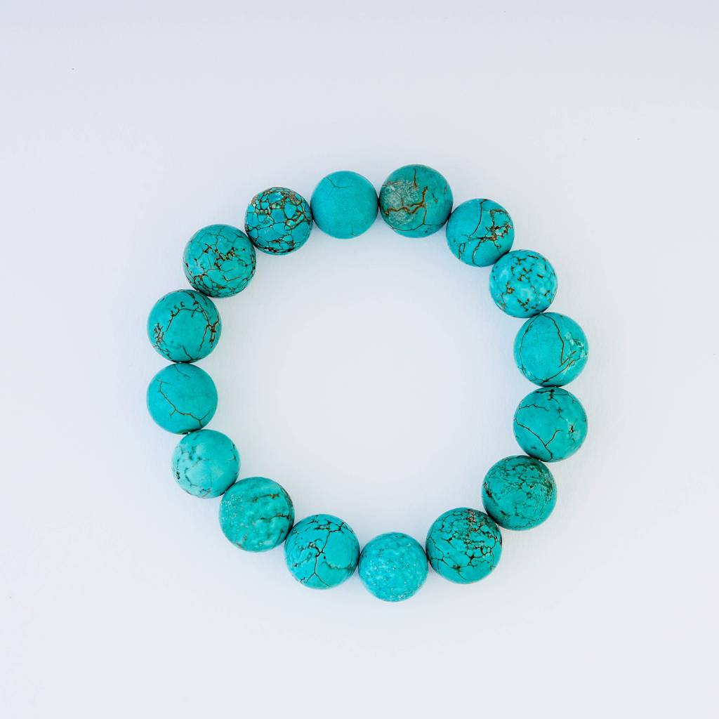 Turquoise Gemstone Bracelet : BBM33