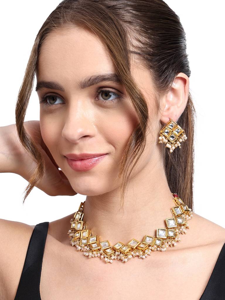 Classic Kundan Necklace : NE30008