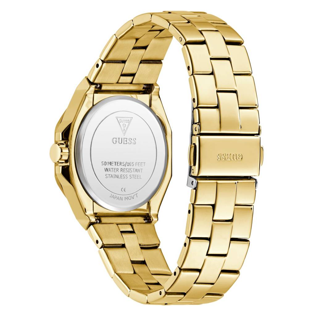 Guess Round 34Mm Green Dial Analog Women Watch - Gw0873L2 : GW0873L2