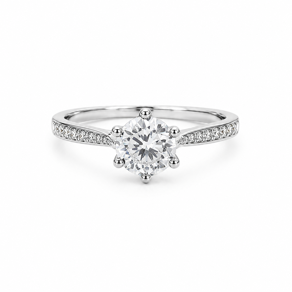925 Silver Timeless Sparkle Ring : LR23600