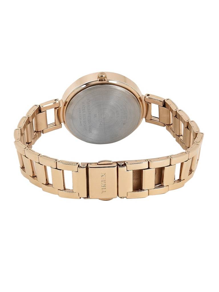 Timex Round 35Mm Analog Dial Women Watch : TW000X215