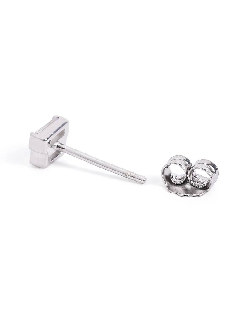Silver Urban Bar Studs : WER00056