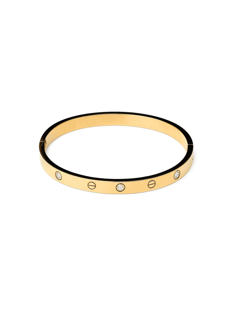 Vyomamayi Bangle Bracelet | Anti Tarnish | 18K Gold Plated : RKAT000013