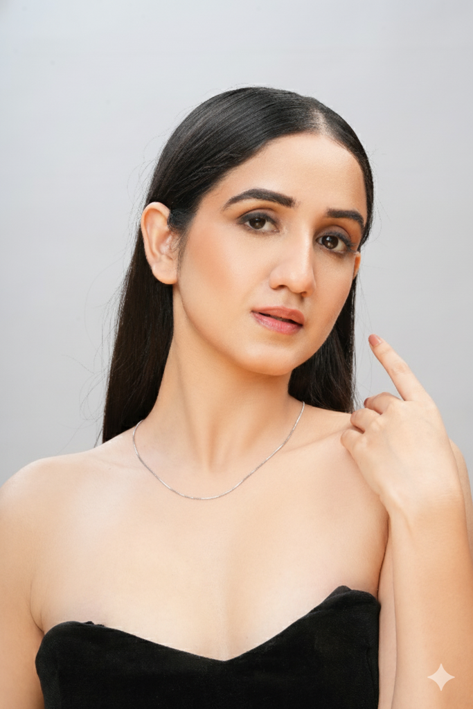 Sleek Rose Gold Box Chain : CH-30003-R