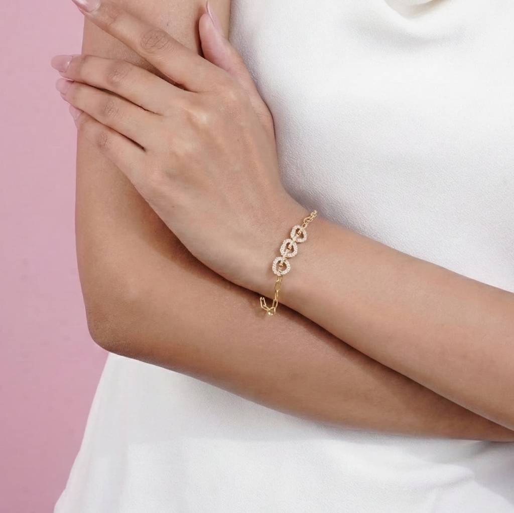 Studded Charm Bracelet : ACB00305