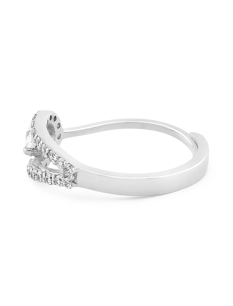 925 Silver Flamboyant Ring