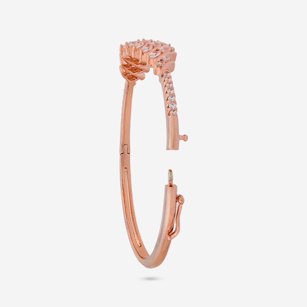 White Party Wear Zircon Kada - 457721 : 457722