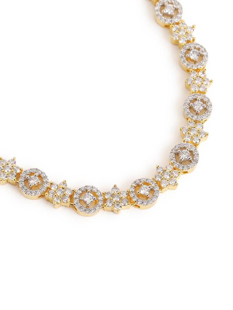American Diamond Bud Blossom Matha Patti : YI24A0724H