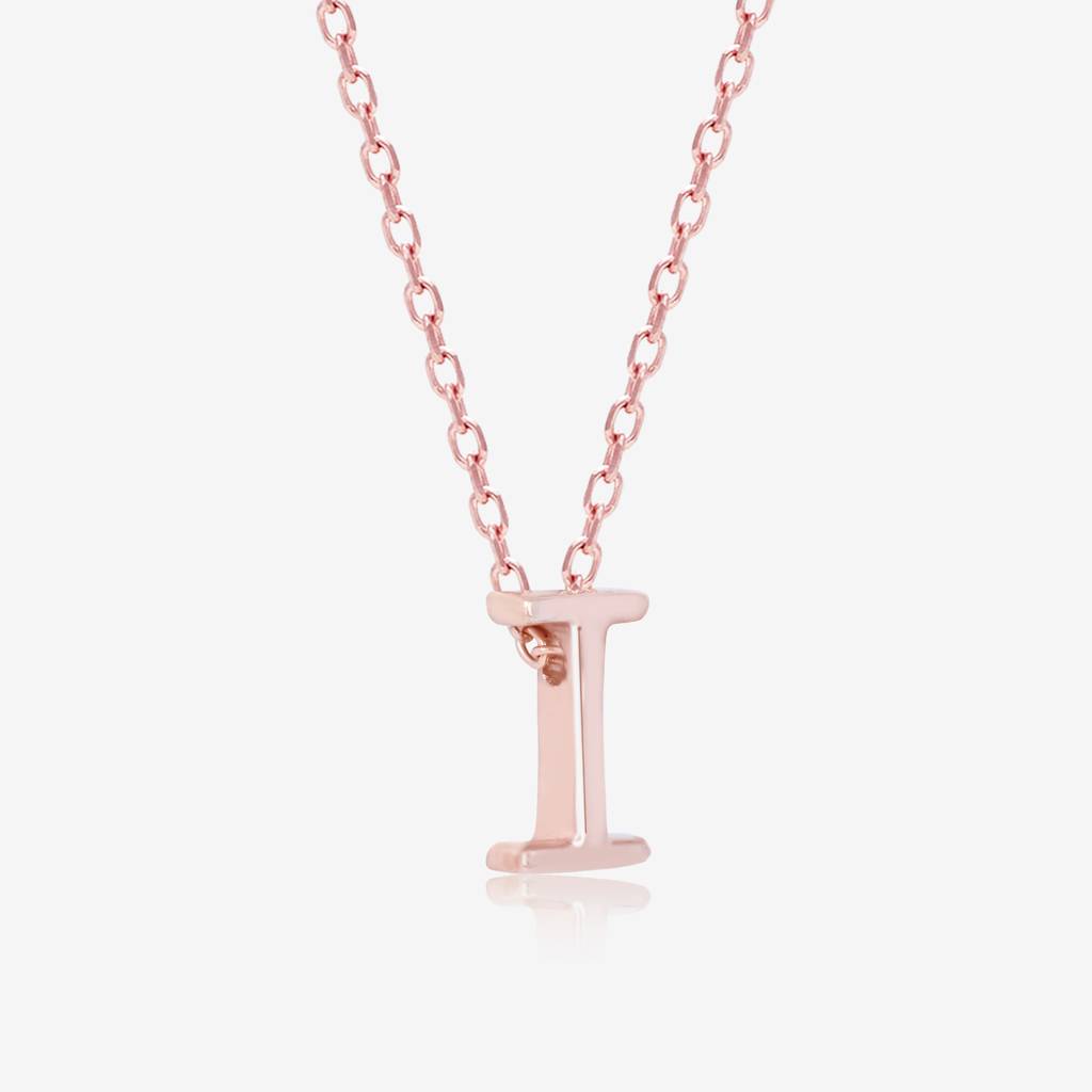 Infinite I Initial Necklace : DIN82