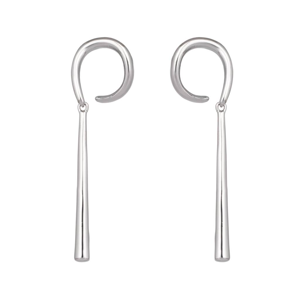 Silver Strung Radiance Anti Tarnish Earrings : YI24A0310E