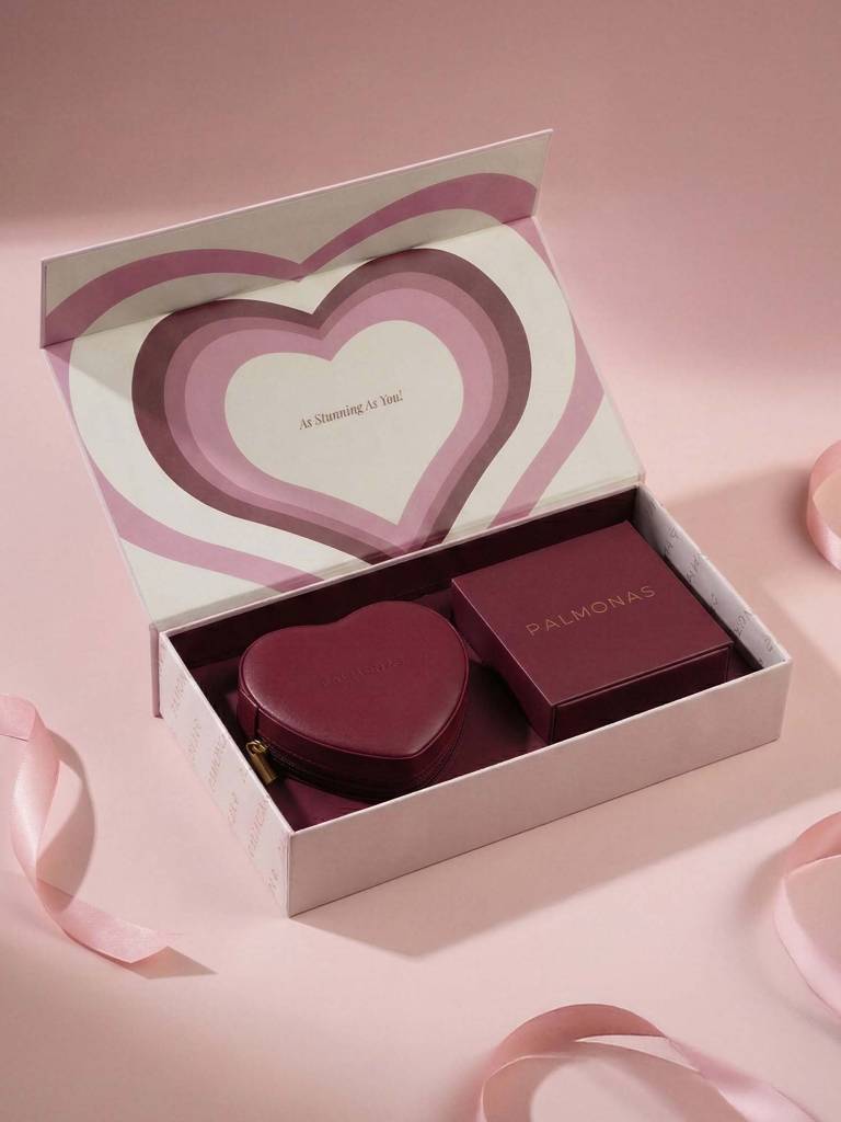 Forever Linked Valentine Gift Box : VL_HBX01-BR064-G