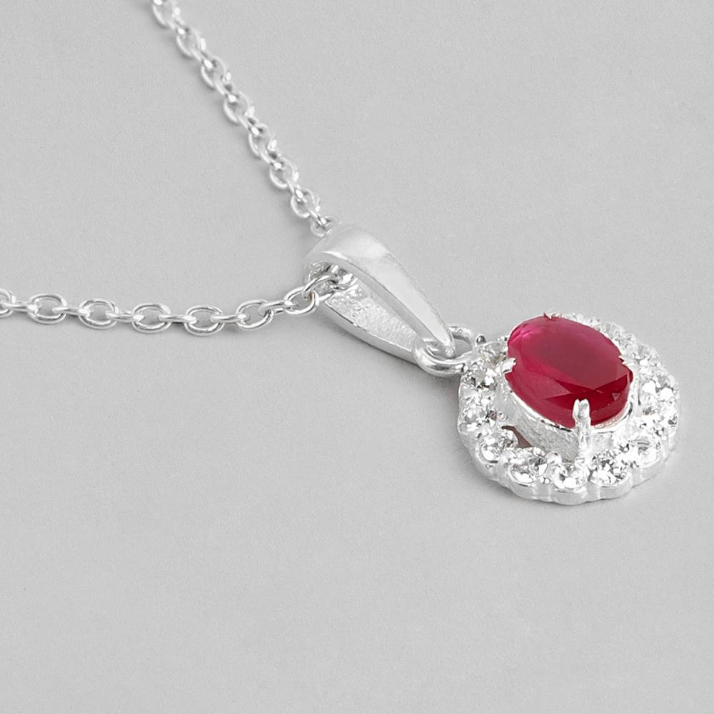 Pink Stone Pendant. : Pink Stone Pendant. : Pink Stone Pendant. : Z125SG003N019