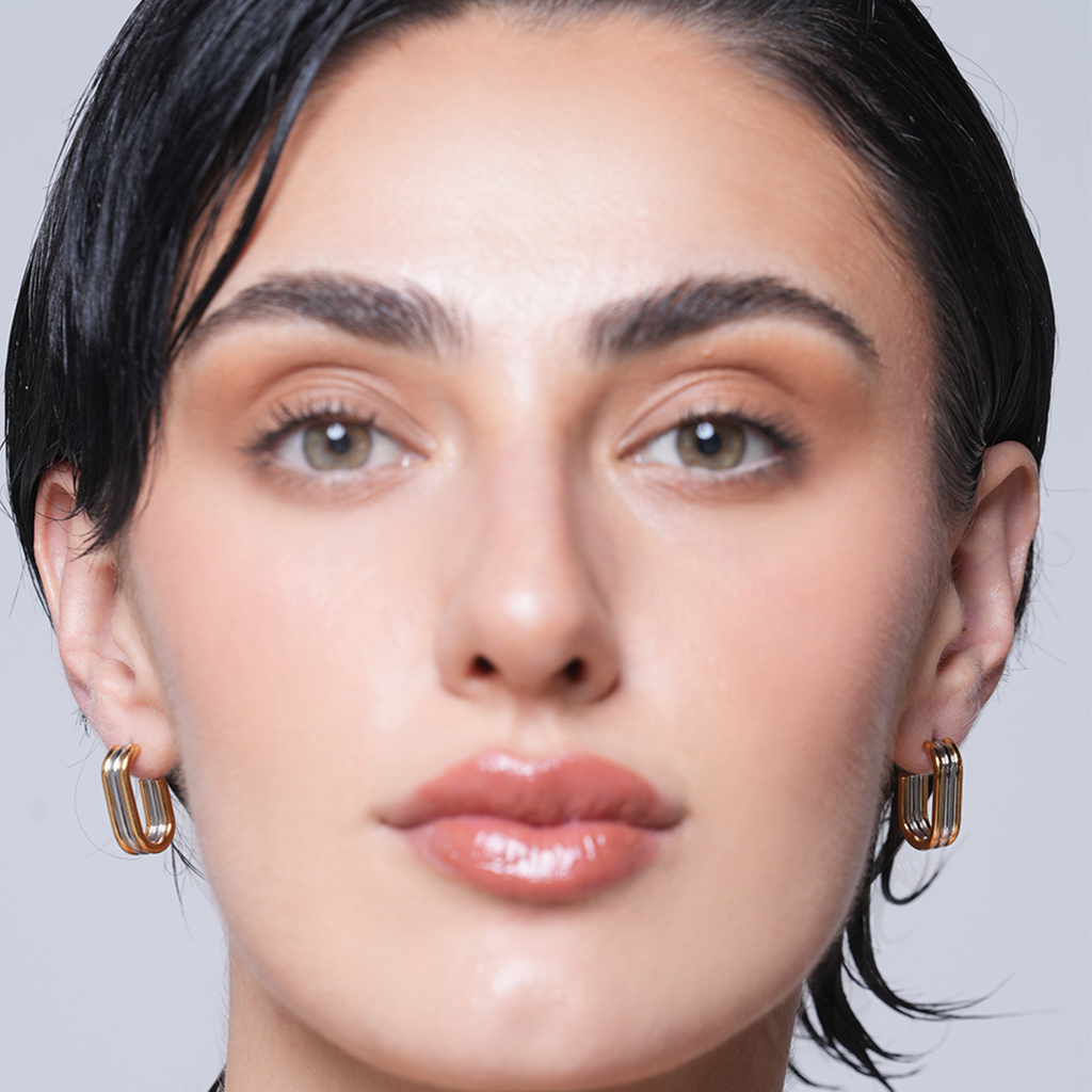 Three Layer Hoop Earring : CAO0043JND