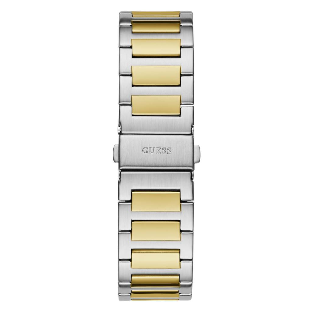 Guess Round 44Mm Black Dial Analog Men Watch - Gw0833G3 : GW0833G3