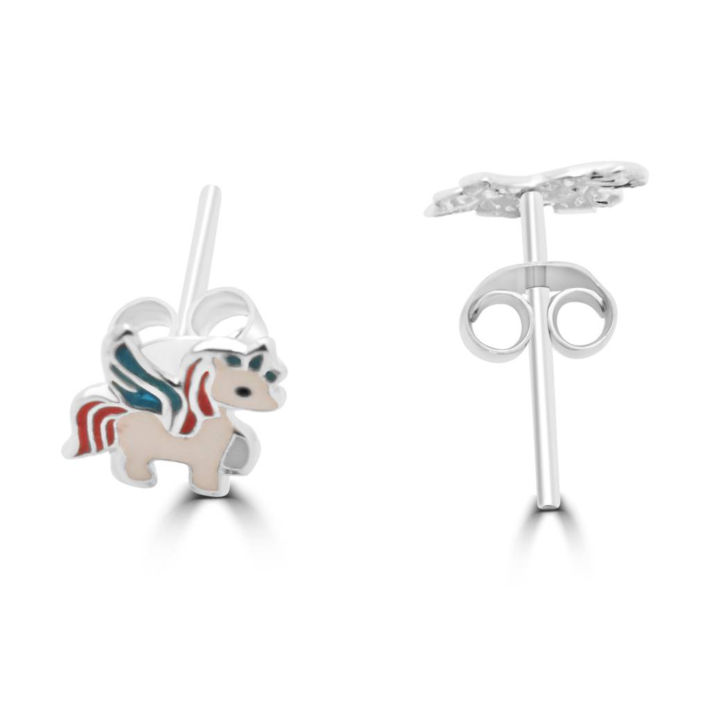 Stylish Sterling Silver Animal-Inspired Stud Earrings For A Whimsical, Elegant Finish : TWP1256