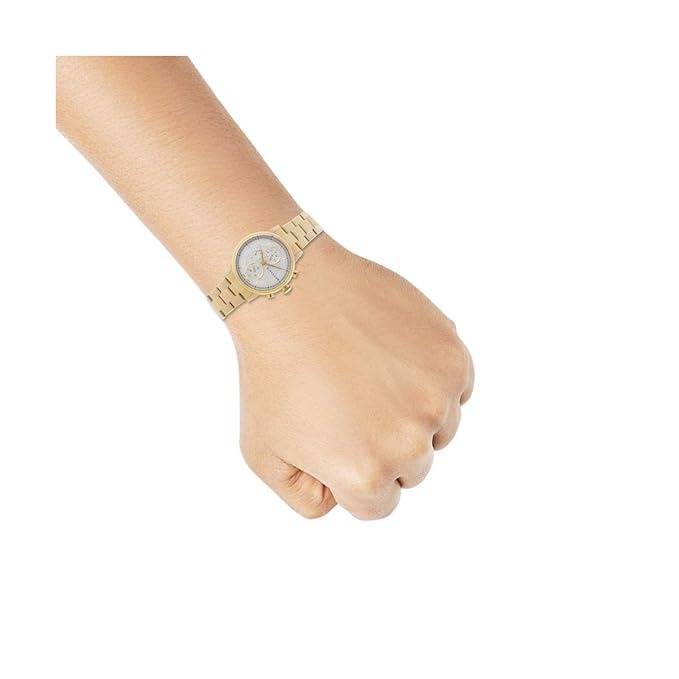 Analog Wrist Watch For Men Stylish Metal Strap With Water Resistant Multifuntion Mechanism Watch : GZ-50026-44