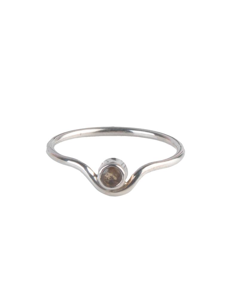 925 Sterling Silver Citrine Ring For Women Handmade Gemstone Ring Adjustable Statement Jewelry Birthday Gift : FU-1058