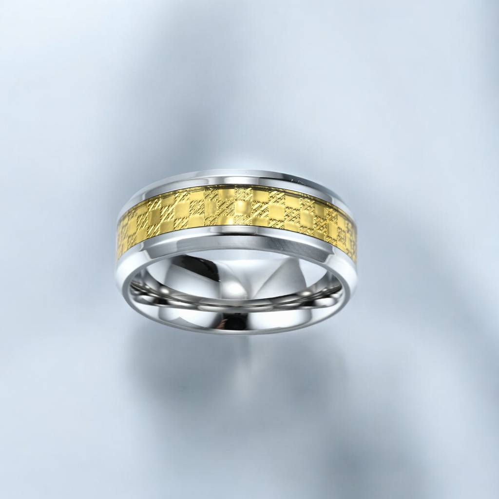 Silver Gilt Fusion Ring : CL-RG-MN-03-19