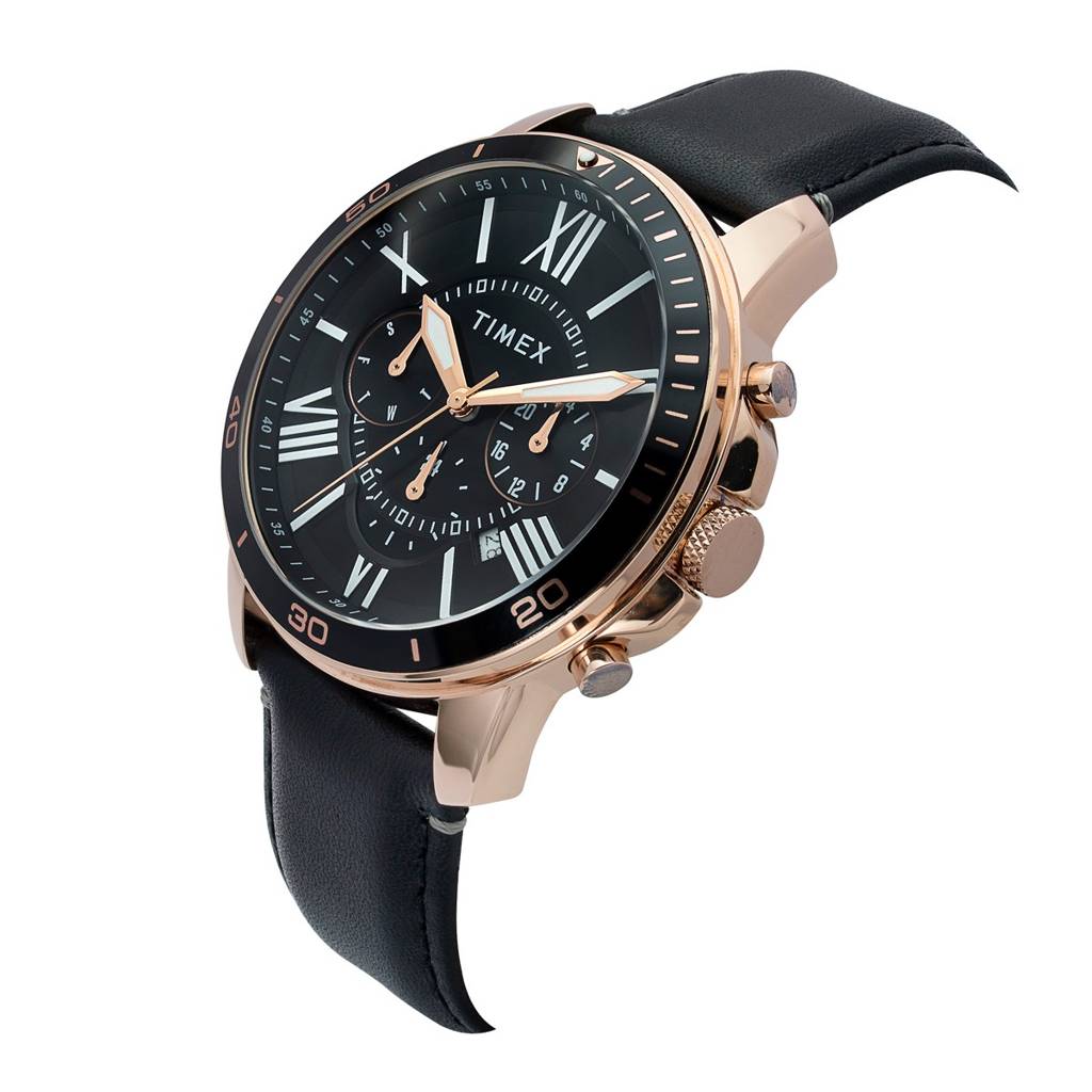 Timex Round 46Mm Dial Analog Men Watch - Tweg314Smu01 : TWEG314SMU02