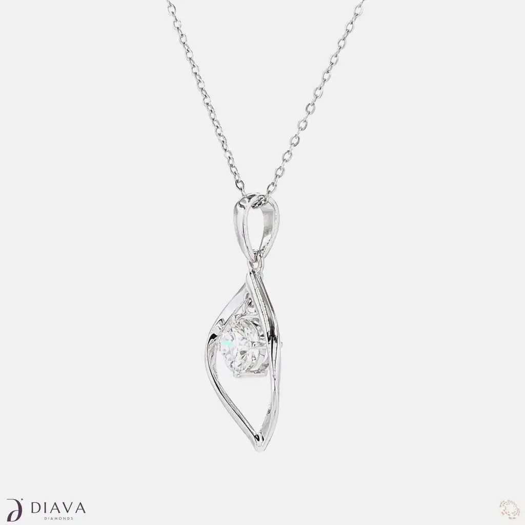 Dangling Solitaire Pendant : DanglingSolitairePendant