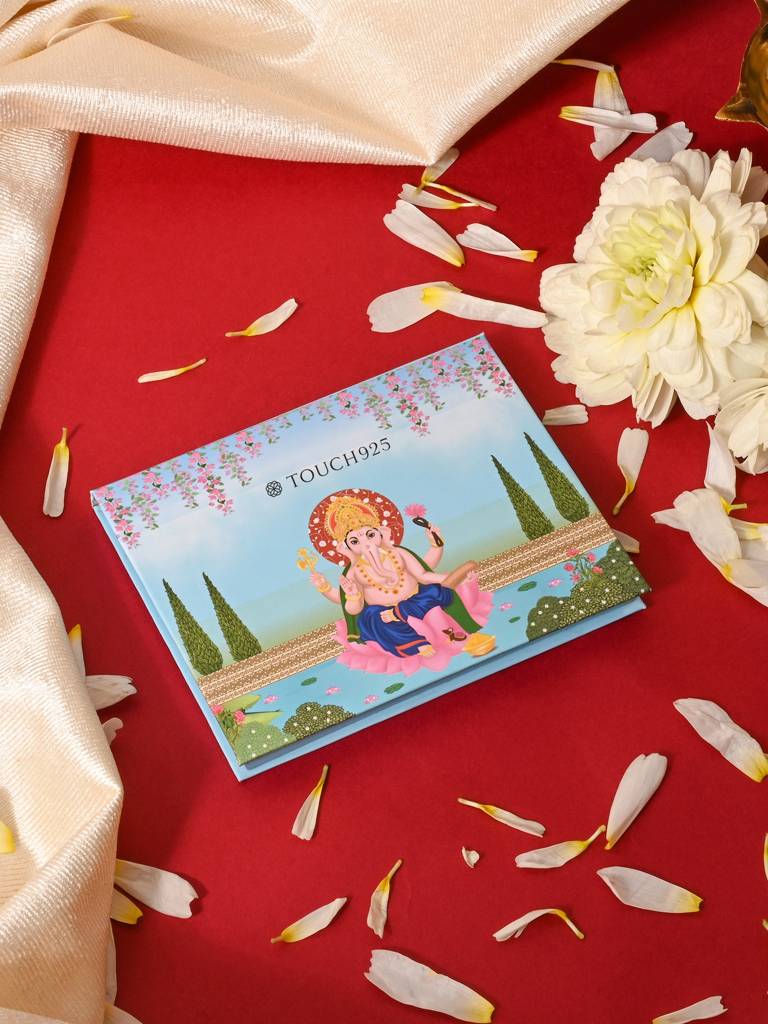 Ganesh Ji 999 Silver Coin Box : WCB103