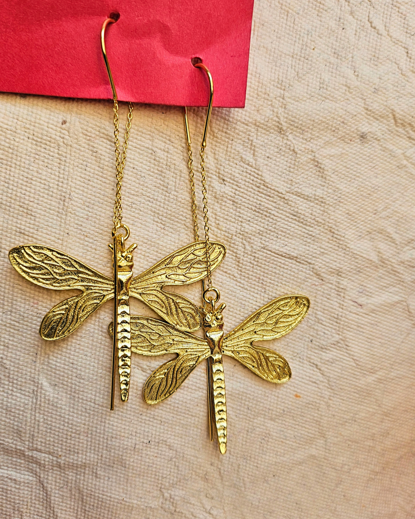 Dragon Fly Sui Dhaga Earrings : ER001