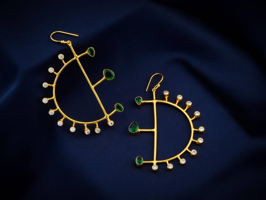 Vibrant Sun Earrings : GRE81