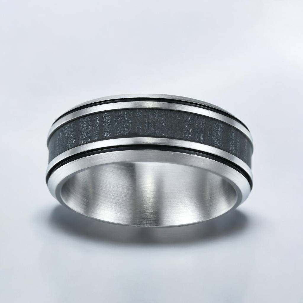Eclipse Steel Ring : CL-RG-MN-06-19