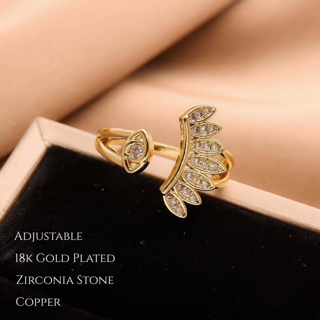 Feather Diamond Ring : RG_CU_Feather_ring