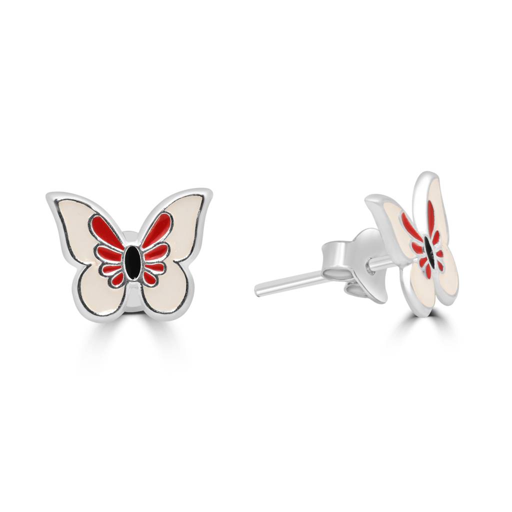 Unique Sterling Silver Animal Style Stud Earrings To Showcase Your Wild Side : TWP1251