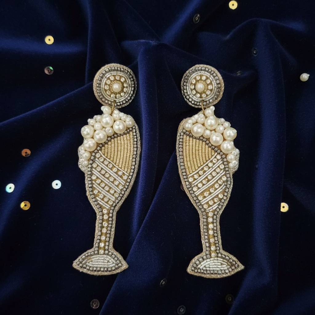 Glass Earring : ABER17