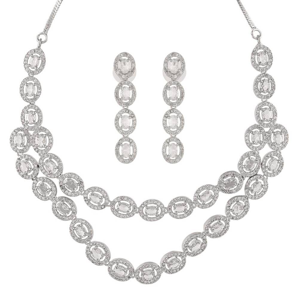 Wedding Collection Ad Stone Set : Roshni-JS