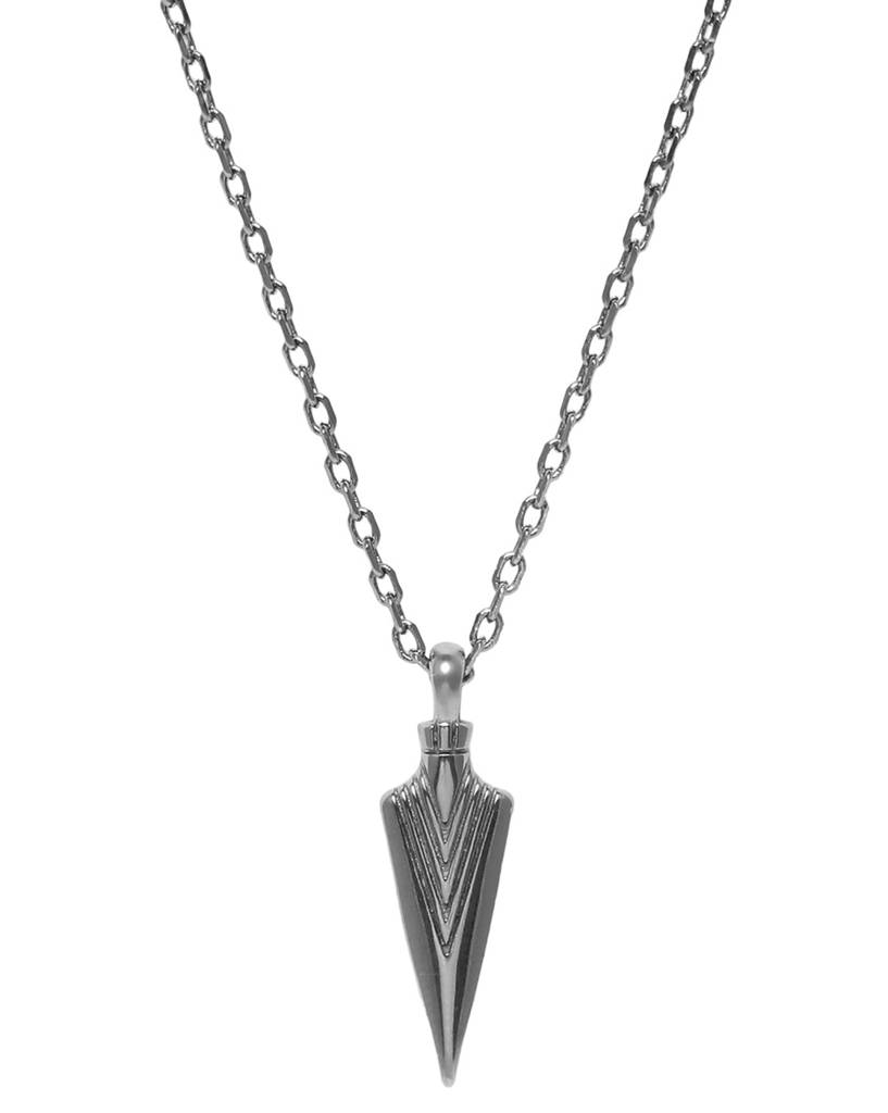 Men Arrowhead Pendant & Chain : FJMN6079