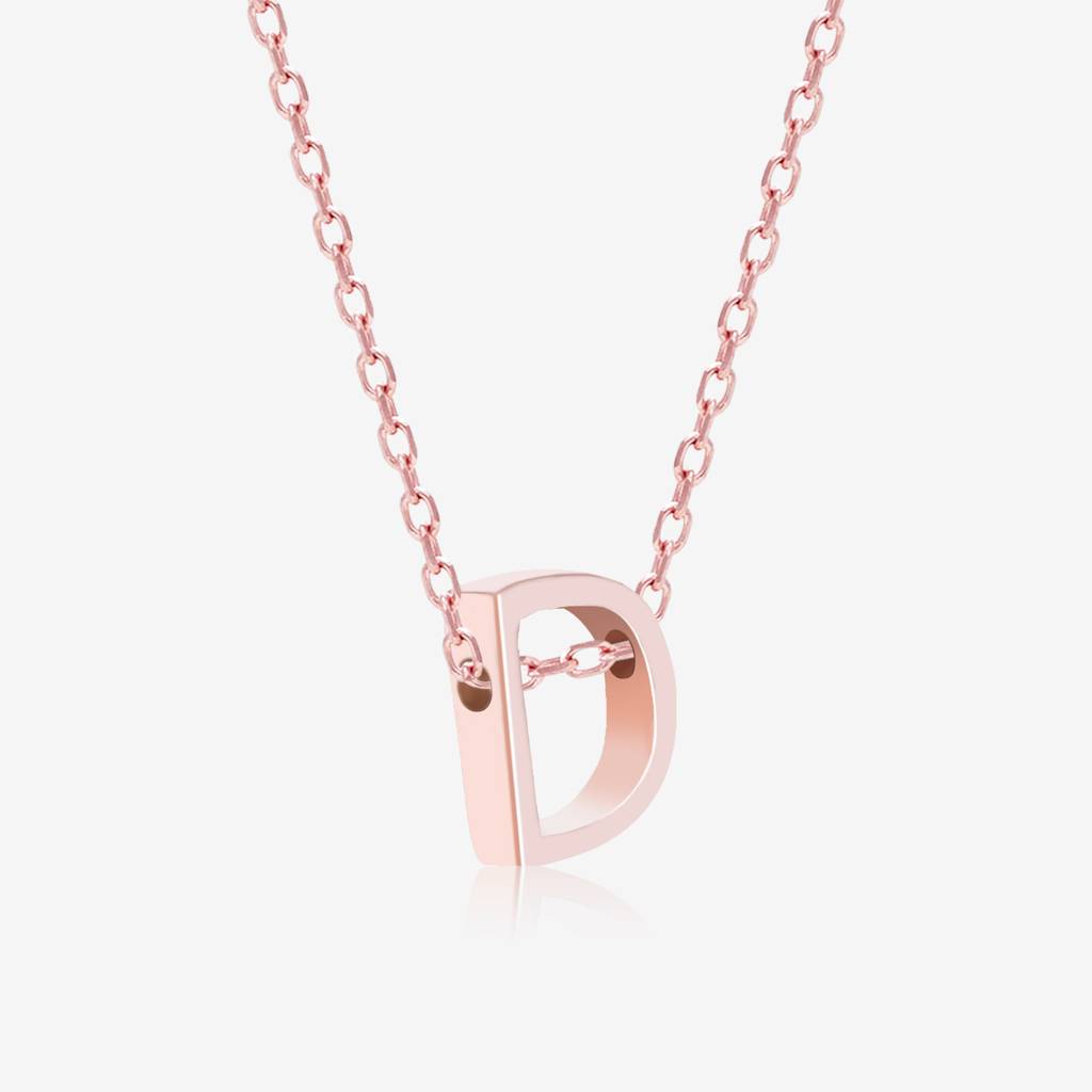 Divine D Initial Necklace : AIN13