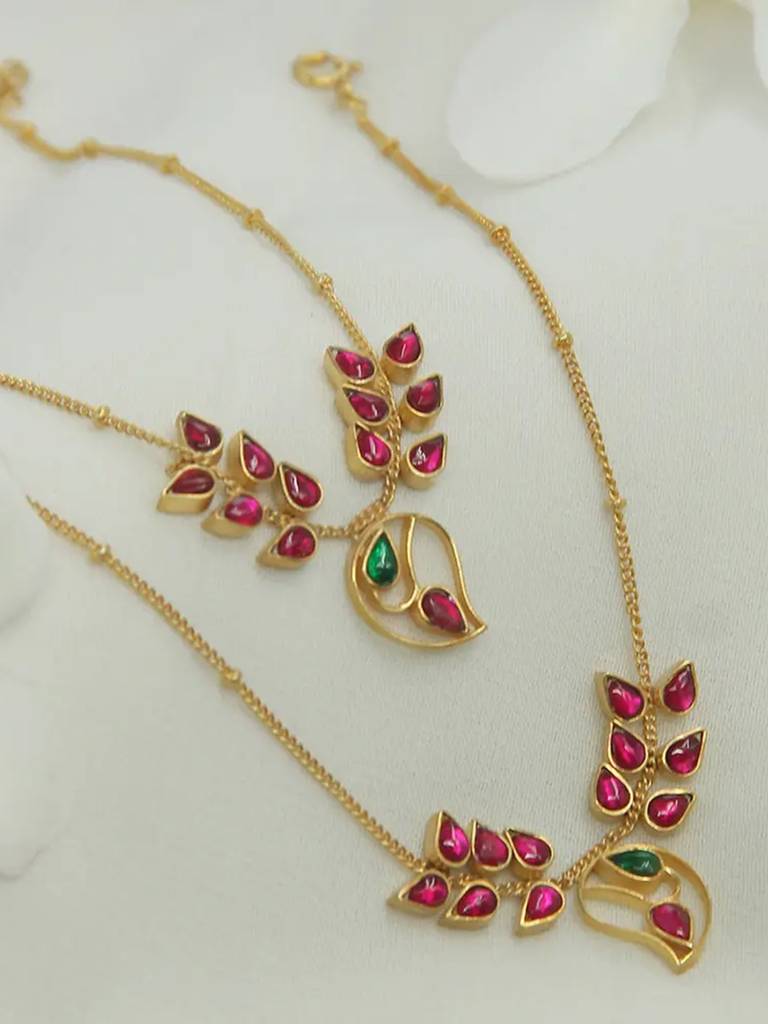 Gorgeous Silver 92.5 Aam Ras Anklet : U080SG014LA0347
