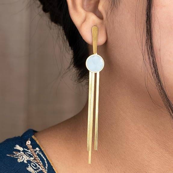 Celestial Flow Earrings For Women : HSPS60MB0669