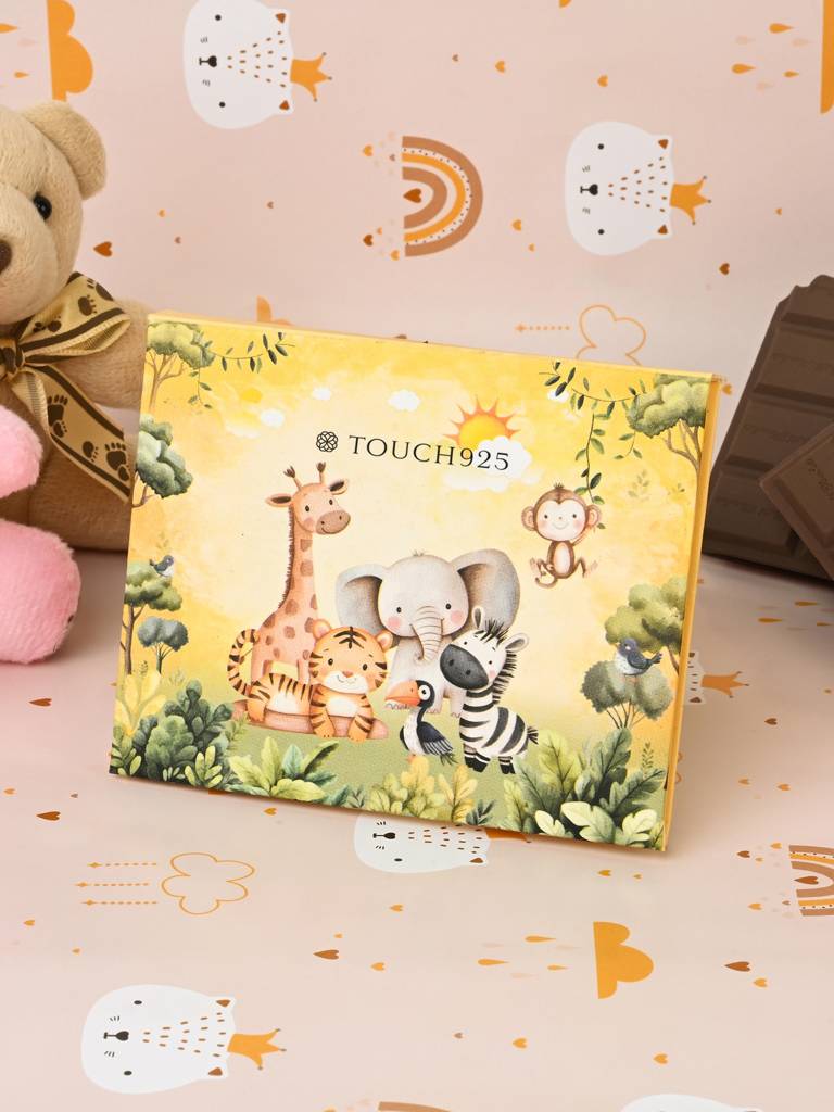 999 Silver Jungle Baby Coin Box : IS23