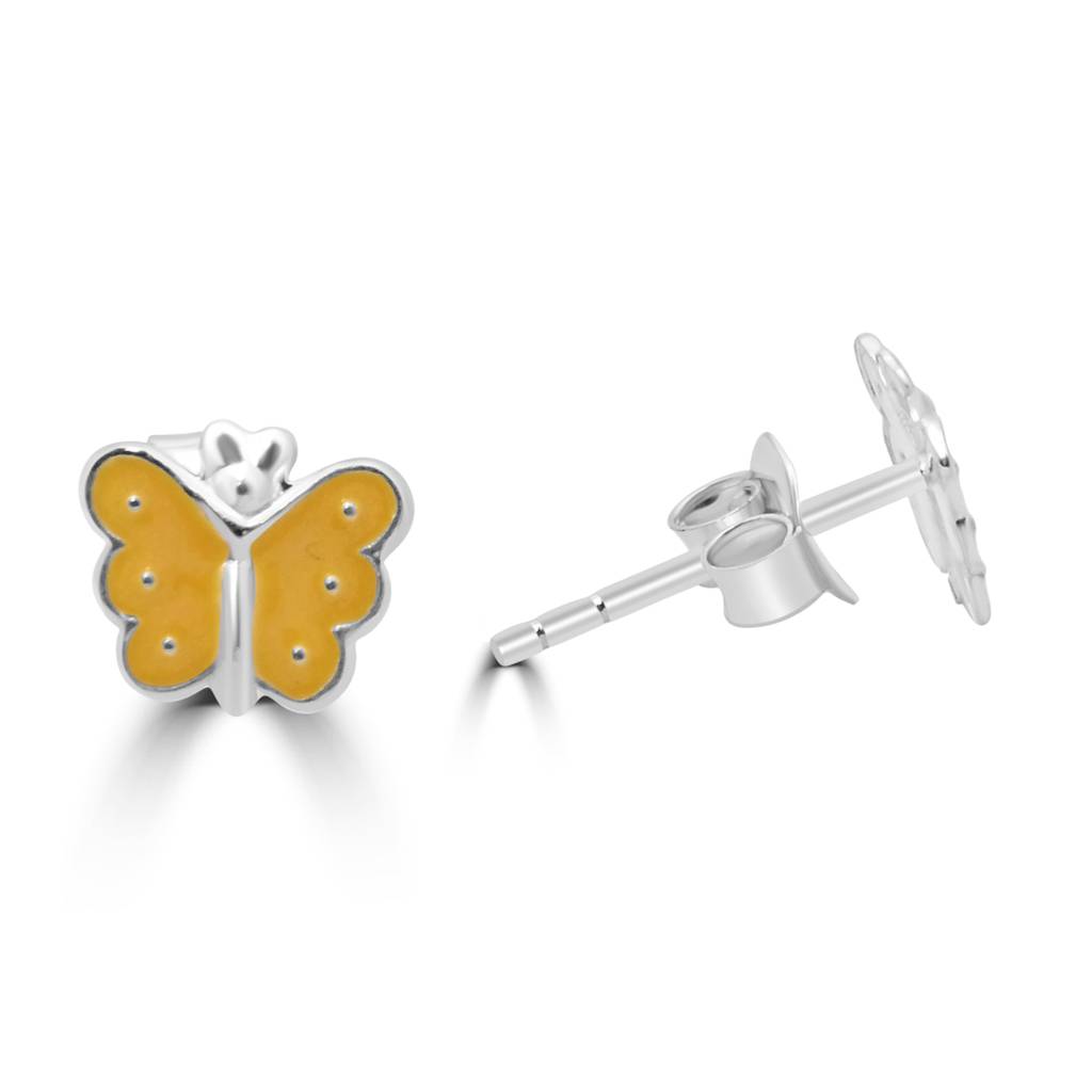 Whimsical Sterling Silver Animal Design Stud Earrings For A Fun, Nature-Inspired Look : TWP1250