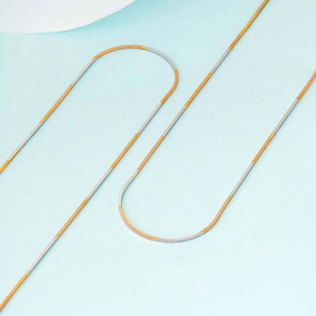 The Elegant 925 Sterling Silver Anklet : ANK-60016-PAIR