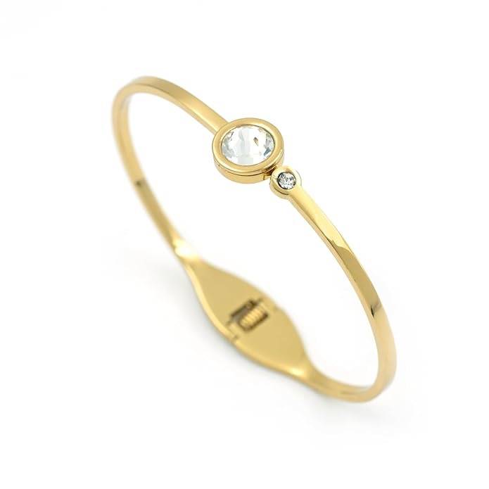 Gold Plated Charm Bracelet For Women : HSPS60MB0886