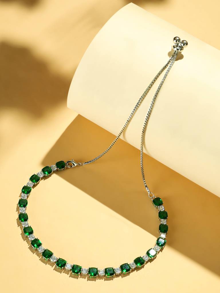 Emerald Diamond Anti Tarnish Luxe Set : YI24A0261N