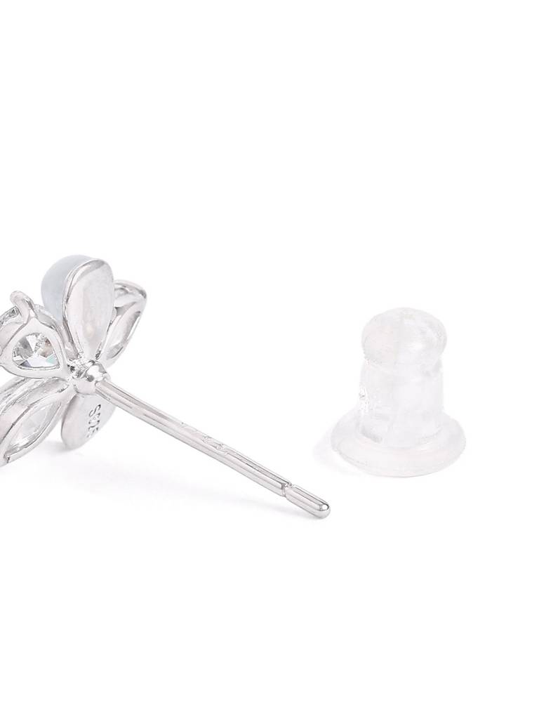 Silver Ivory Bow Blossom : WER00099
