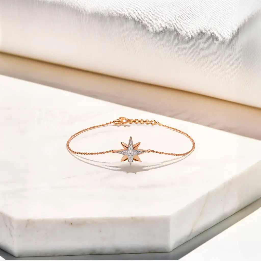 Northstar - Lab Diamond Bracelet : LLBR0103