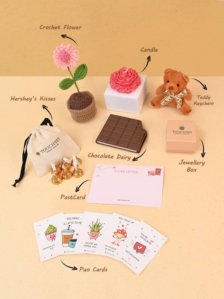 925 Silver Forever Mine Ring Valentine Gift Set : VHLVLR1891