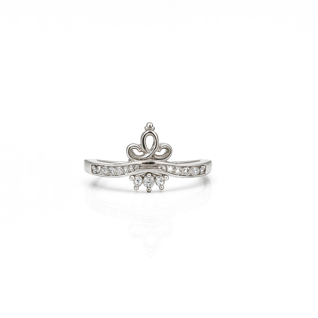 Sterling Silver Tiara Ring : RGS037